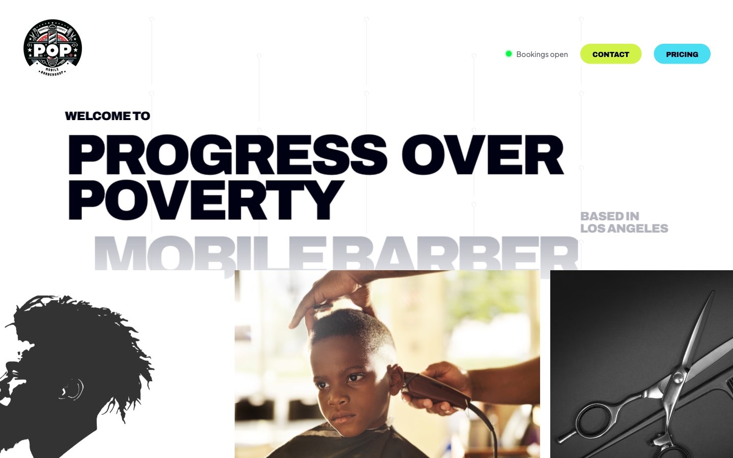 Progress Over Poverty website